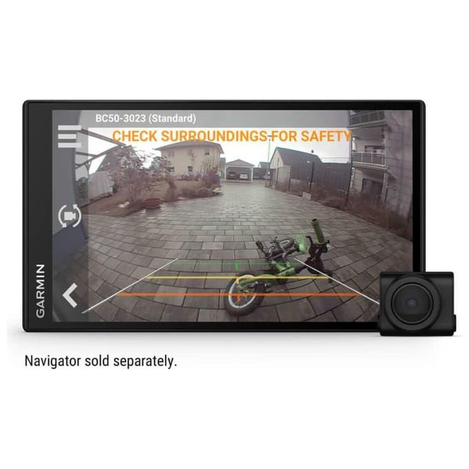 Garmin 010-02609-00 BC50 Telecamera Retromarcia Wireless HD Risoluzione 1280 x 720 Pixel Campo Visivo 160° IP67 Alimentazione 12 24 V colore Nero