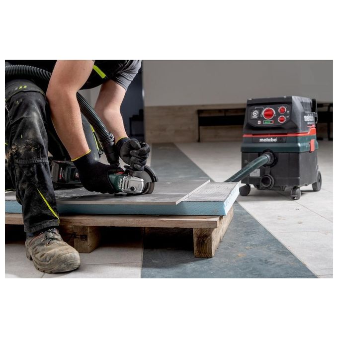 METABO 602249840 W 18 L 9-125 Quick Smerigliatrice angolare a batteria 18 V 125 mm senza batteria e caricatore colore Nero