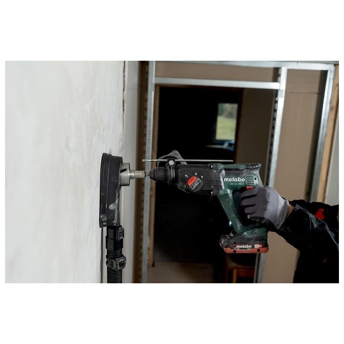Metabo KH 18 LTX 24 Tassellatore a Batteria SDS-plus 18V 2.1J 1400 rpm colore Nero