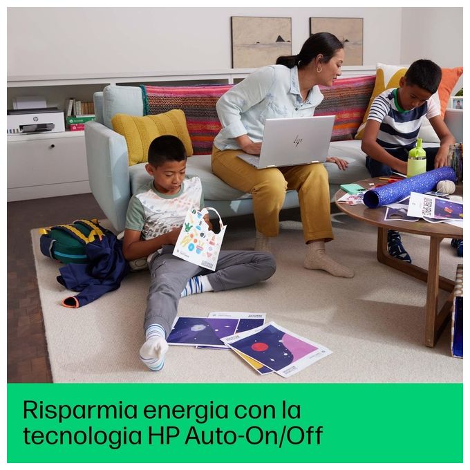 HP 1F3Y3A Smart Tank 5105 Stampante Multifunzione Inkjet A4 Stampa Copia Scansione 22 ppm Wi-Fi USB colore Bianco
