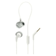 JBL JBLENDURRUN2WHT Endurance Run 2 Auricolari Sportivi In-Ear Cablati IPX5 Microfono In Linea FlipHook colore Bianco