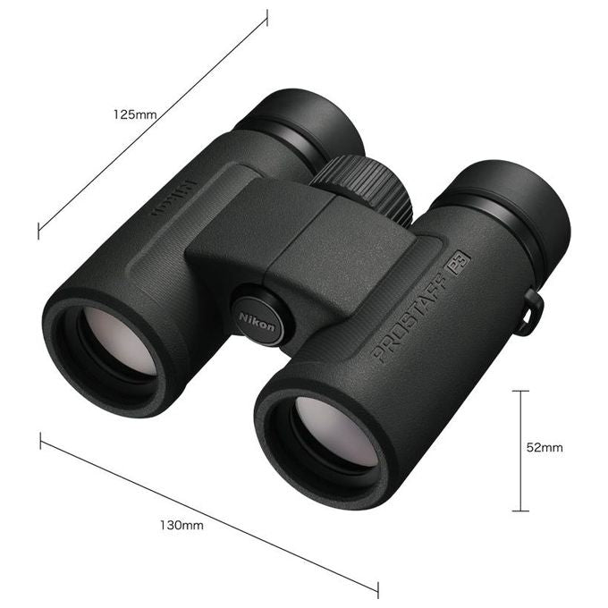 Nikon BAA930YA Prostaff P3 Binocolo 8x30 Impermeabile Campo Visivo 152 m Antiappannamento colore Nero