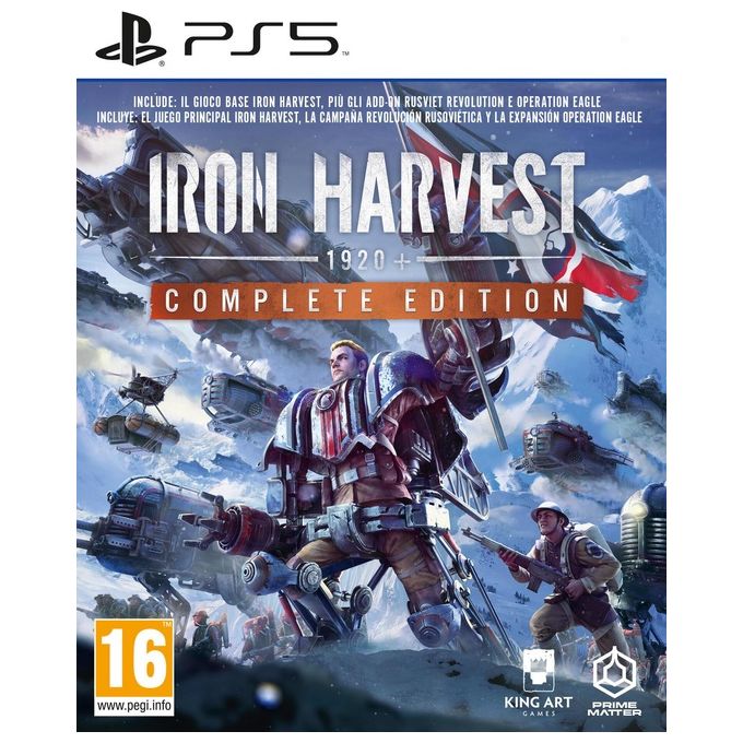 Prime Matter IRON HARVEST COMPLETE EDITION Videogioco PS5 Strategia RTS PEGI 16 Singolo Cooperativa Multigiocatore