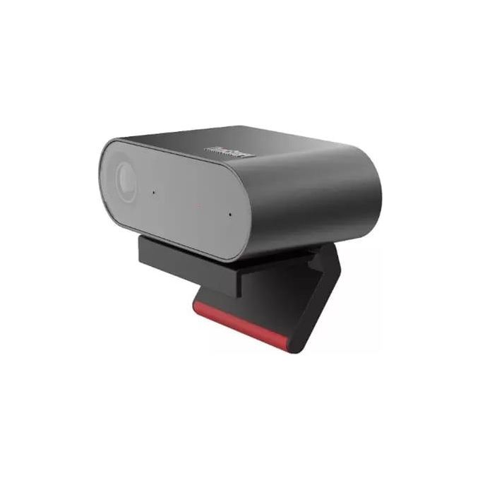 Lenovo 40CLTSCAM1 ThinkSmart Webcam 4K Ultra HD 3840 x 2160 Pixel USB-C 60 fps con Microfono Incorporato e Rilevamento Volto colore Nero