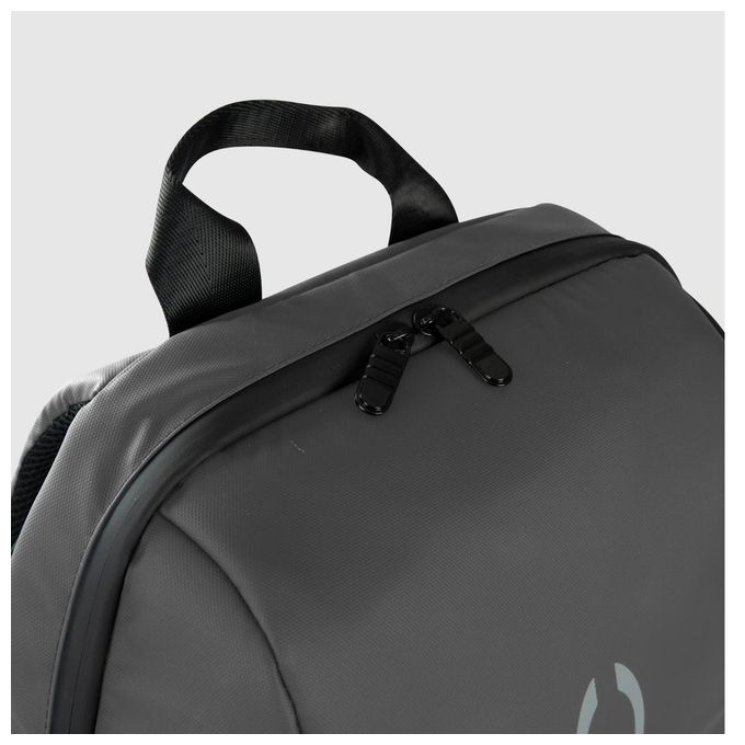 Celly BACKPACK500GR Zaino Porta PC 15.6'' 5 Scomparti Porta USB Fascia Trolley Tessuto Tecnico colore Grigio