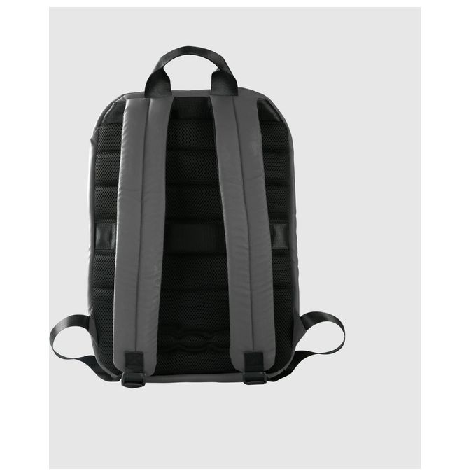 Celly BACKPACK500GR Zaino Porta PC 15.6'' 5 Scomparti Porta USB Fascia Trolley Tessuto Tecnico colore Grigio