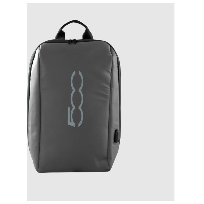 Celly BACKPACK500GR Zaino Porta PC 15.6'' 5 Scomparti Porta USB Fascia Trolley Tessuto Tecnico colore Grigio