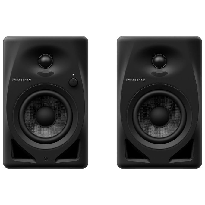 Pioneer DJ DM-40D Monitor da Studio Attivi Bass-Reflex 2 vie 2x19W Woofer 4'' Tweeter 3-4'' DSP Modalita' DJ Produzione colore Nero