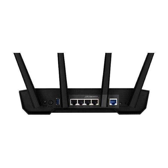 Asus TUF-AX3000 V2 TUF Gaming Router Wireless Wi-Fi 6 Dual Band 2402 Mbps AiMesh MU-MIMO VPN AiProtection Pro colore Nero Arancione