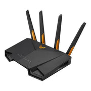 Asus TUF-AX3000 V2 TUF Gaming Router Wireless Wi-Fi 6 Dual Band 2402 Mbps AiMesh MU-MIMO VPN AiProtection Pro colore Nero Arancione