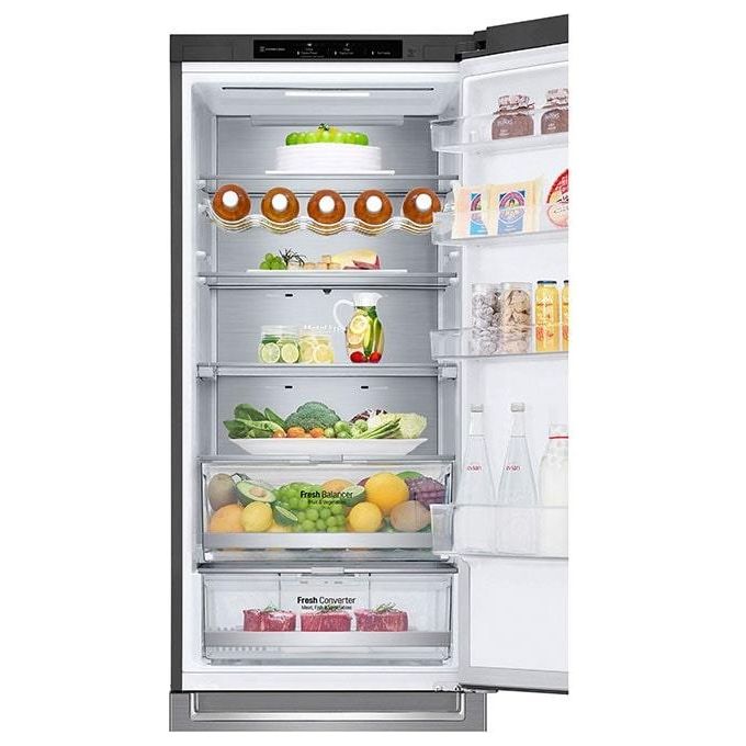 LG GBB72PZVCN1 Frigorifero Combinato 384 L 203 cm Classe C 35 dB Total No Frost Inverter (203x59,5x67,5 cm) colore Acciaio Inox