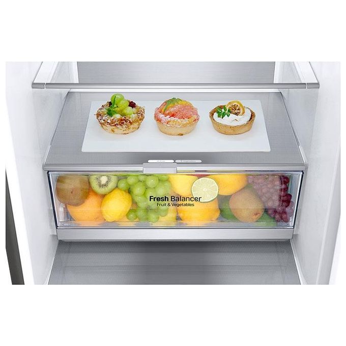 LG GBB72PZVCN1 Frigorifero Combinato 384 L 203 cm Classe C 35 dB Total No Frost Inverter (203x59,5x67,5 cm) colore Acciaio Inox