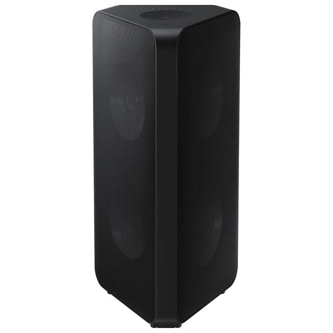 Samsung MX-ST40B Sound Tower Cassa a Torre 160 W Batteria Integrata 12h IPX5 Audio Bidirezionale Luci da Party colore Nero