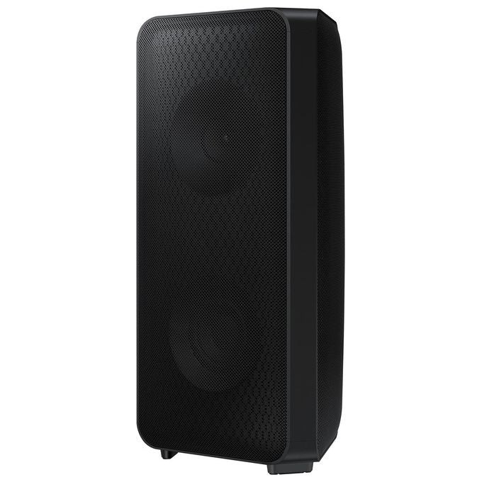 Samsung MX-ST40B Sound Tower Cassa a Torre 160 W Batteria Integrata 12h IPX5 Audio Bidirezionale Luci da Party colore Nero