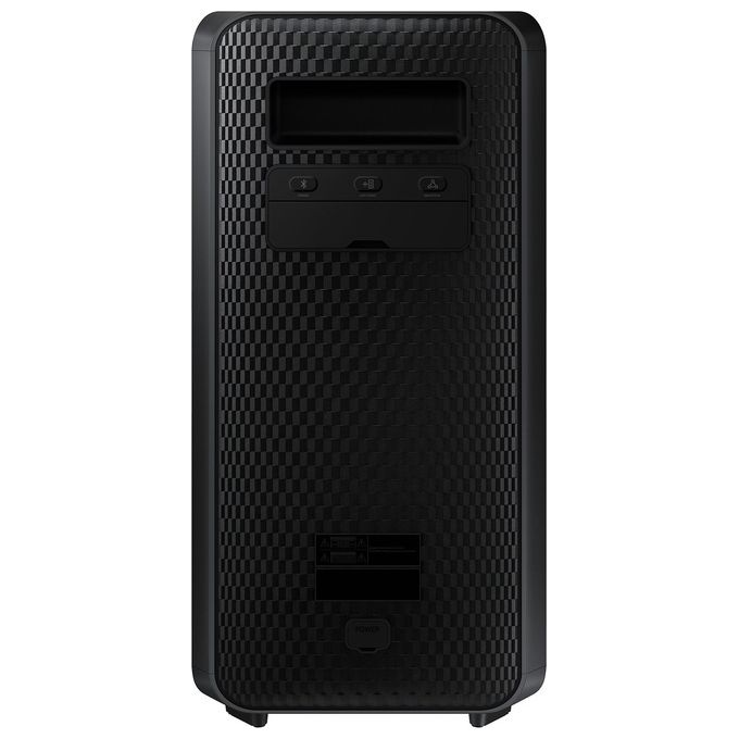 Samsung MX-ST40B Sound Tower Cassa a Torre 160 W Batteria Integrata 12h IPX5 Audio Bidirezionale Luci da Party colore Nero