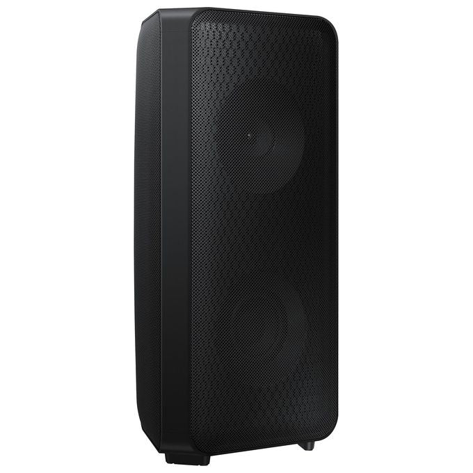 Samsung MX-ST40B Sound Tower Cassa a Torre 160 W Batteria Integrata 12h IPX5 Audio Bidirezionale Luci da Party colore Nero