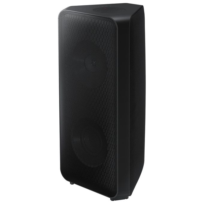 Samsung MX-ST40B Sound Tower Cassa a Torre 160 W Batteria Integrata 12h IPX5 Audio Bidirezionale Luci da Party colore Nero