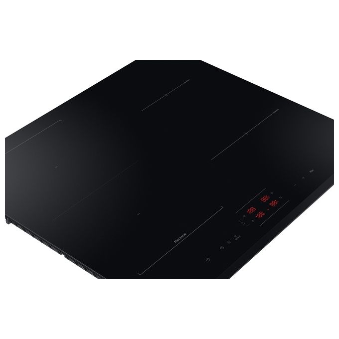 Samsung NZ64B5045GK Piano cottura a induzione 60cm 4 zone Flex Zone Slim Fit Wi-Fi colore Nero