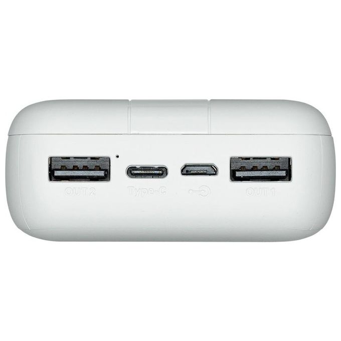 Rivacase VA2081 Power Bank 20000 mAh USB-C USB-A fino a 3 dispositivi 4 LED colore Nero