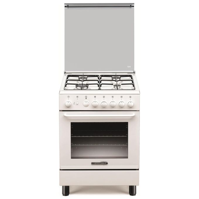 Bertazzoni La Germania S640 41 W T Stile Cucina 4 Fuochi Gas Forno Elettrico Statico 53 L Classe A (60x60x92 cm) colore Bianco