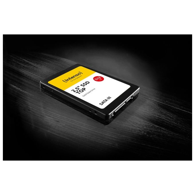 Intenso 3812470 Top SSD Interno SATA III 2.5'' 2 TB 550 MB-s Lettura 520 MB-s Scrittura 3D NAND