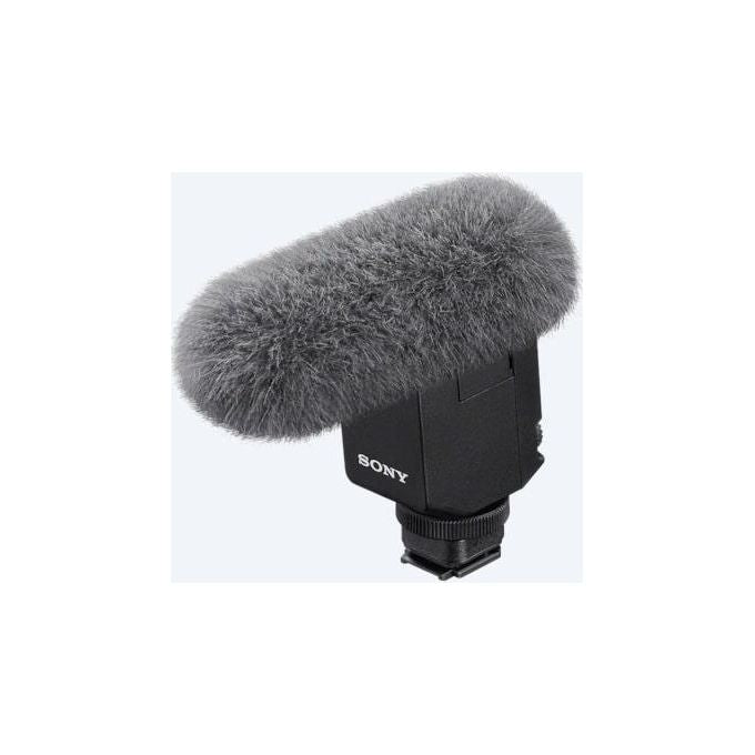 Sony ECMB10 Microfono Shotgun Digitale Compatto con Tecnologia Beamforming e Connessione Wireless per Fotocamere con Slitta Multi Interface colore Nero