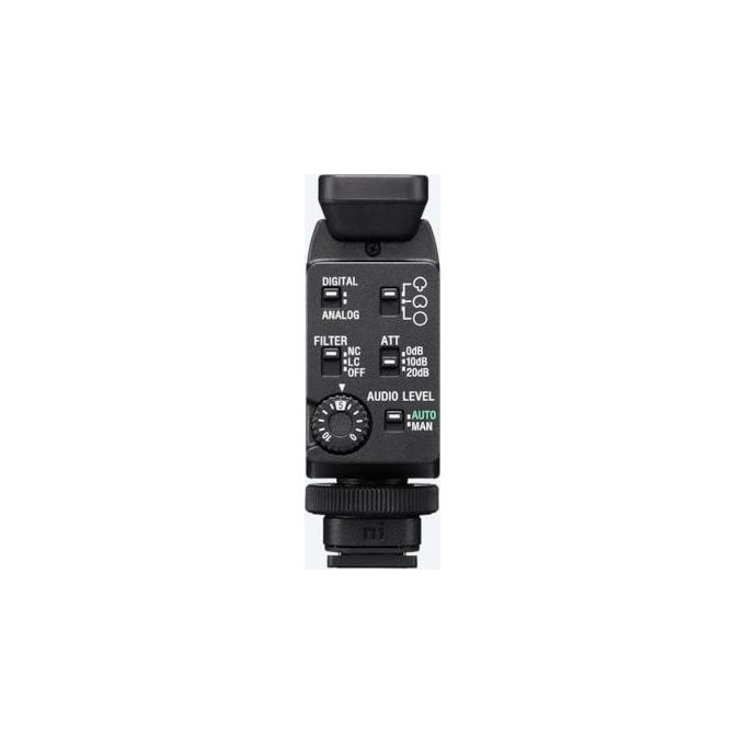 Sony ECMB10 Microfono Shotgun Digitale Compatto con Tecnologia Beamforming e Connessione Wireless per Fotocamere con Slitta Multi Interface colore Nero