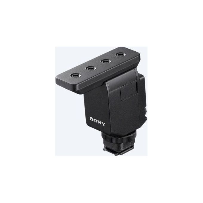 Sony ECMB10 Microfono Shotgun Digitale Compatto con Tecnologia Beamforming e Connessione Wireless per Fotocamere con Slitta Multi Interface colore Nero