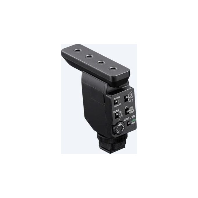 Sony ECMB10 Microfono Shotgun Digitale Compatto con Tecnologia Beamforming e Connessione Wireless per Fotocamere con Slitta Multi Interface colore Nero