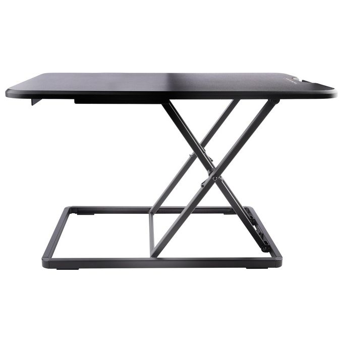 StarTech.com LAPTOP-SIT-STAND Convertitore Scrivania Regolabile in Altezza 6 Posizioni 45 - 405 mm Supporto fino a 8 Kg colore Nero