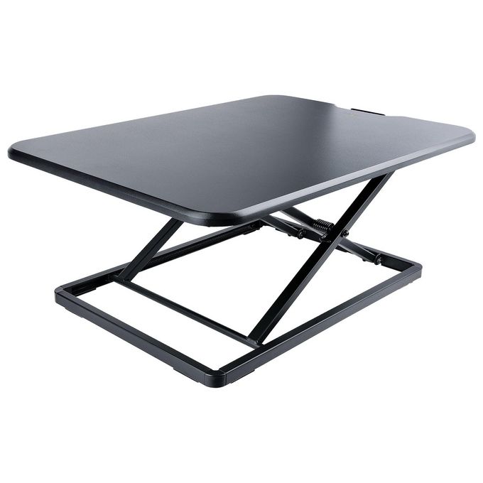 StarTech.com LAPTOP-SIT-STAND Convertitore Scrivania Regolabile in Altezza 6 Posizioni 45 - 405 mm Supporto fino a 8 Kg colore Nero