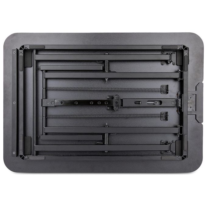 StarTech.com LAPTOP-SIT-STAND Convertitore Scrivania Regolabile in Altezza 6 Posizioni 45 - 405 mm Supporto fino a 8 Kg colore Nero