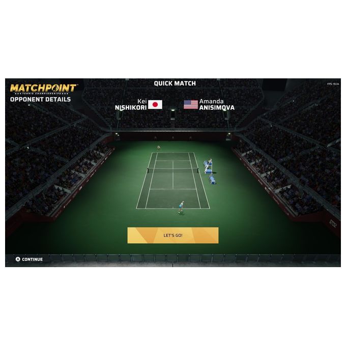 Kalypso LEGENDS EDITION Matchpoint - Tennis Championship PlayStation 5 Edizione Legends con Nick Kyrgios Kei Nishikori Amanda Anisimova UNIQLO HEAD colore Nero