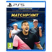 Kalypso LEGENDS EDITION Matchpoint - Tennis Championship PlayStation 5 Edizione Legends con Nick Kyrgios Kei Nishikori Amanda Anisimova UNIQLO HEAD colore Nero