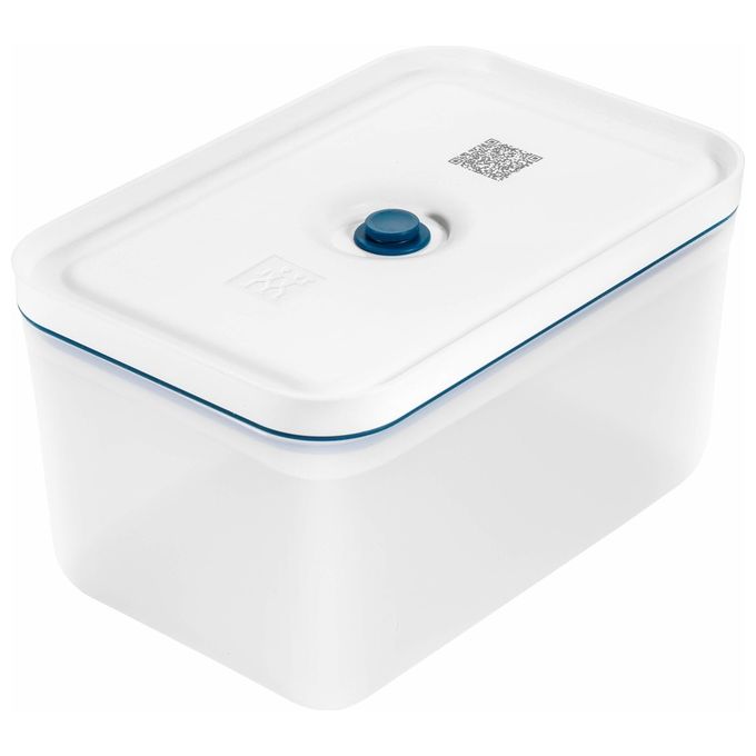 ZWILLING 1022488 Fresh and Save Set Sottovuoto per Alimenti 16 pezzi con Pompa Contenitori e Sacchetti colore Blu Bianco