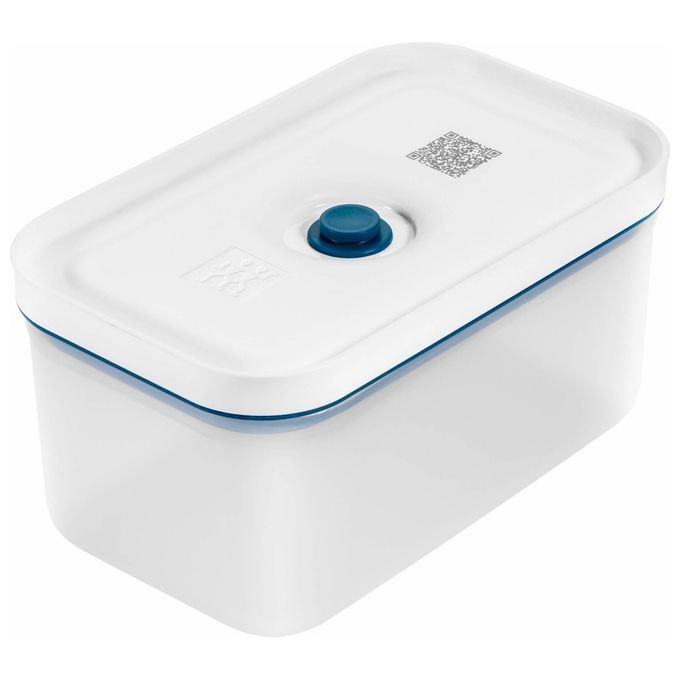 ZWILLING 1022488 Fresh and Save Set Sottovuoto per Alimenti 16 pezzi con Pompa Contenitori e Sacchetti colore Blu Bianco