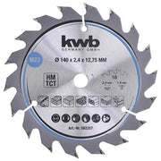 Kwb Lama Per Sega Circolare Truciolare 140X12.7Mm 18 Denti