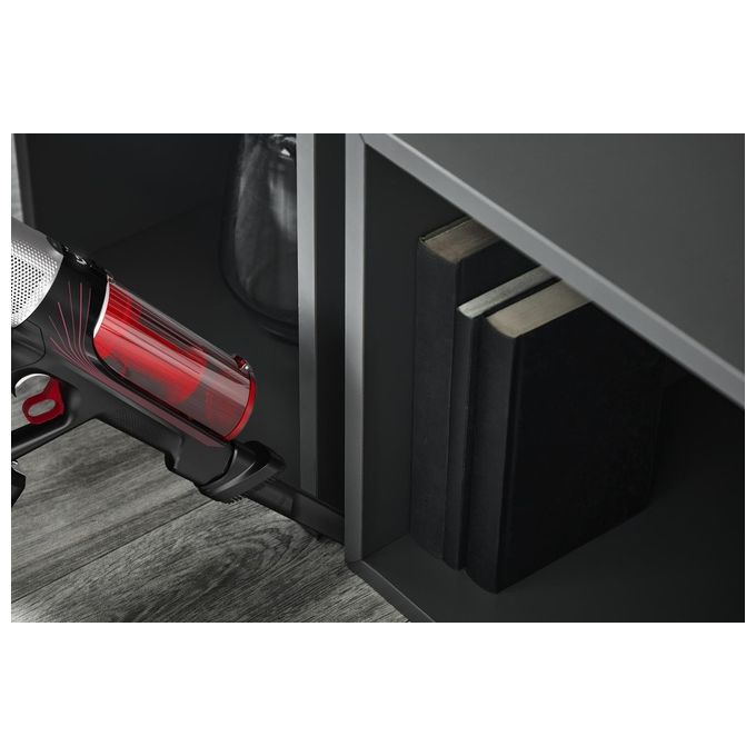 Rowenta RH2077WO X-Force Flex 9.60 Aspirapolvere Senza Filo Ciclonico 0.4 L 100 W 45 min 83 dB colore Nero Rosso
