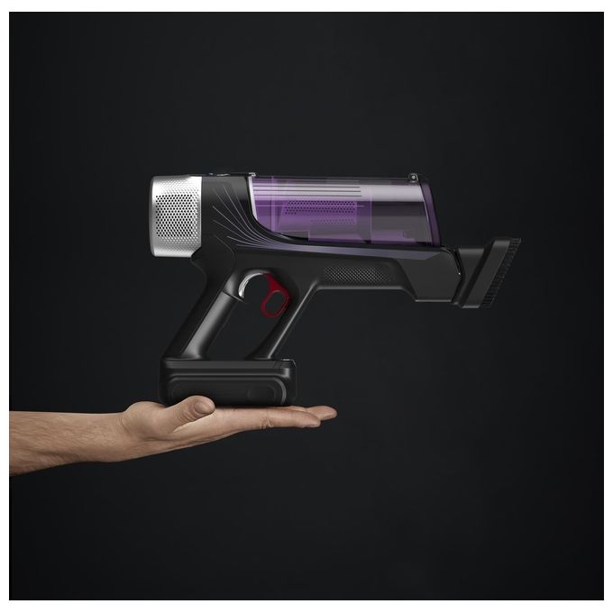 Rowenta RH2037WO X-Force Flex 9.60 Aspirapolvere a Bastone 2 in 1 Senza Sacchetto 100 AW 45 min autonomia 83 dB colore Nero Viola