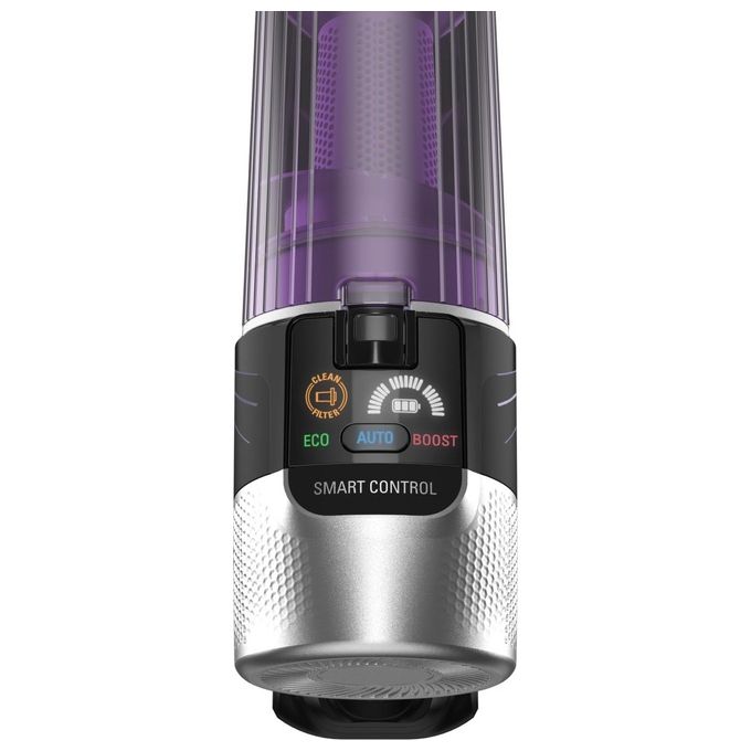 Rowenta RH2037WO X-Force Flex 9.60 Aspirapolvere a Bastone 2 in 1 Senza Sacchetto 100 AW 45 min autonomia 83 dB colore Nero Viola