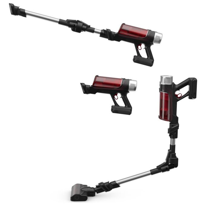 Rowenta RH2077WO X-Force Flex 9.60 Aspirapolvere Senza Filo Ciclonico 0.4 L 100 W 45 min 83 dB colore Nero Rosso