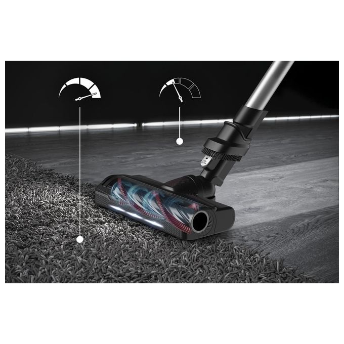Rowenta RH2077WO X-Force Flex 9.60 Aspirapolvere Senza Filo Ciclonico 0.4 L 100 W 45 min 83 dB colore Nero Rosso