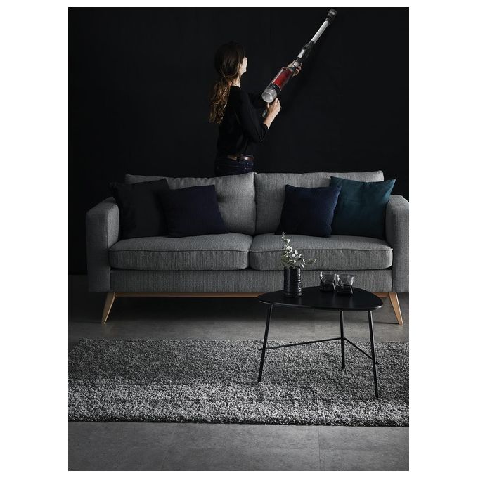 Rowenta RH2077WO X-Force Flex 9.60 Aspirapolvere Senza Filo Ciclonico 0.4 L 100 W 45 min 83 dB colore Nero Rosso