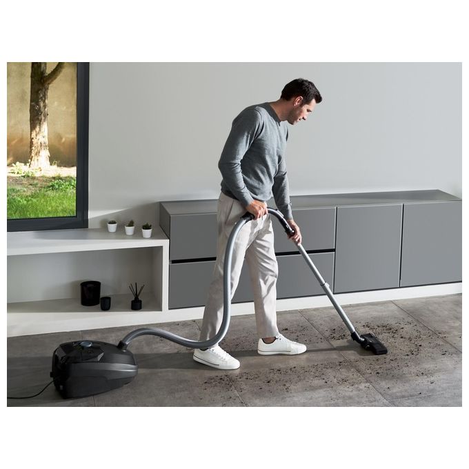 Rowenta RO4931EA Green Force Max Aspirapolvere a Traino con Sacco 4.5 L 900 W 75 dB colore Nero