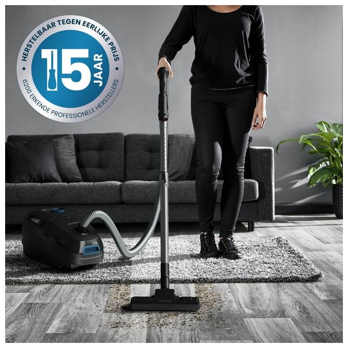Rowenta RO4931EA Green Force Max Aspirapolvere a Traino con Sacco 4.5 L 900 W 75 dB colore Nero