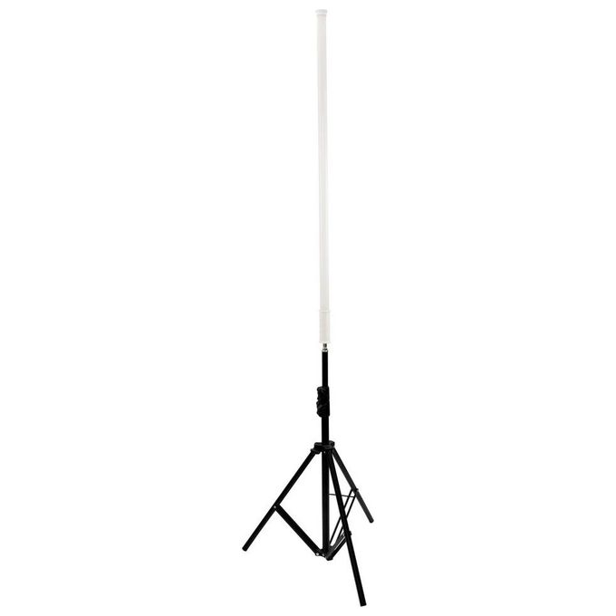 Nanlite PTT87X4KIT PavoTube T8-7X Kit da 4 Luci LED RGBWW Dimmerabili CRI 96 Temperatura Colore Variabile da 2700 K a 7500 K con Effetti FX Controllo App Bluetooth e DMX Custodia Inclusa colore Bianco Nero