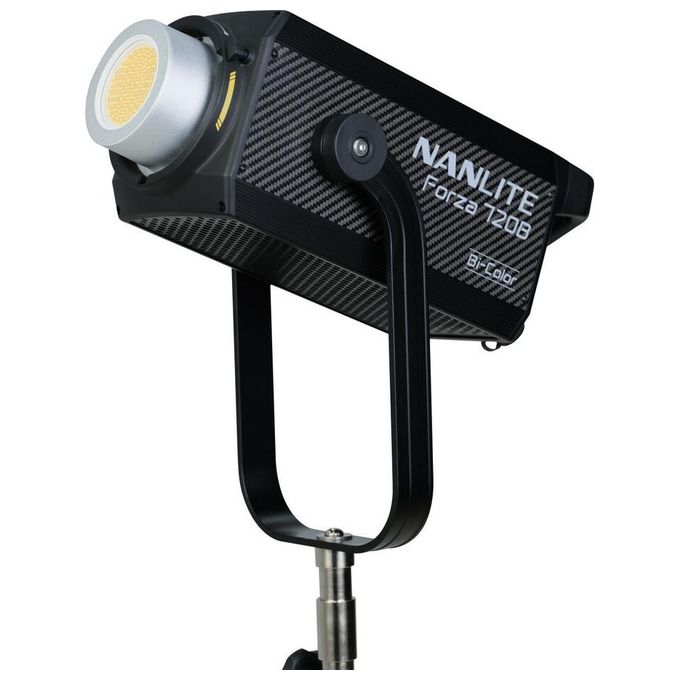 Nanlite FORZA720B Forza 720B Bicolor LED Faretto Professionale 2700K 6500K CRI 96 TLCI 97 colore Nero