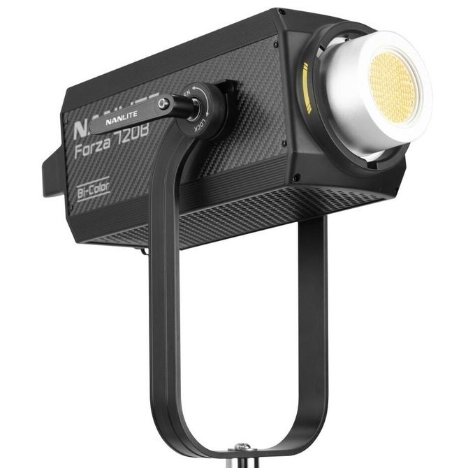 Nanlite FORZA720B Forza 720B Bicolor LED Faretto Professionale 2700K 6500K CRI 96 TLCI 97 colore Nero
