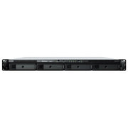 Synology RS822+ RackStation Server NAS 4 Bay Rack 1U AMD Ryzen V1500B 2GB DDR4 espandibile 32GB 4 porte Gigabit colore Grigio