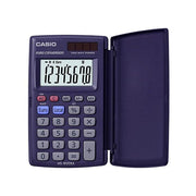 Casio HS-8VER Calcolatrice Tascabile Display a 8 Cifre con Euroconvertitore